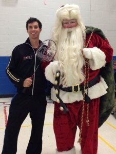 Badminton Santa