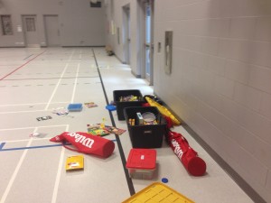 Tennis school gym